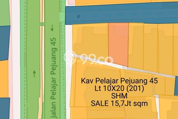 Dijual Tanah Lokasi Pelajar Pejuang, Bandung Seluas 219m2 Dijual Tanah Lokasi Pelajar Pejuang, Bandung Seluas 219m2
