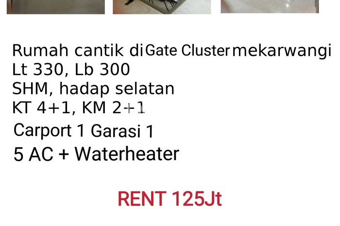 Disewakan Segera Rumah Kondisi Bagus di Kawasan Bojongloa Kidul, Bandung Disewakan Segera Rumah Kondisi Bagus di Kawasan Bojongloa Kidul, Bandung