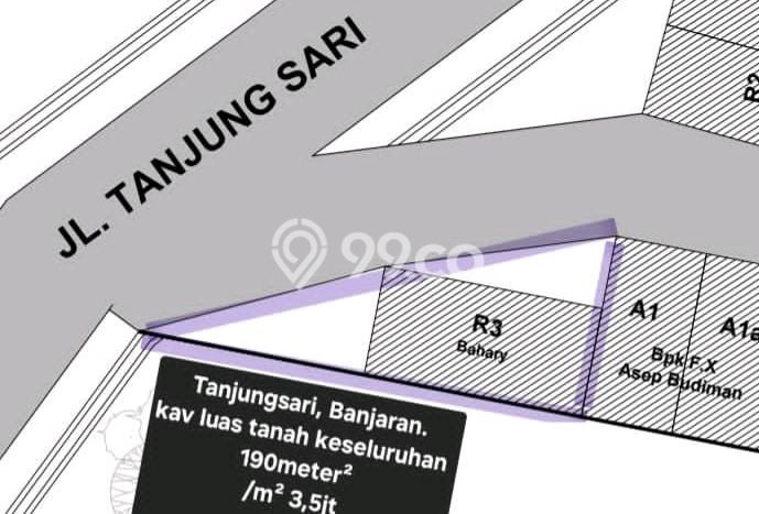 Tanah di Banjaran, Bandung Luas 190m2 Dijual Segera Tanah di Banjaran, Bandung Luas 190m2 Dijual Segera
