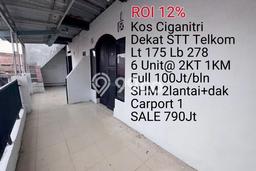 Unit Kost Dijual di Bojongsoang dengan 12 Kamar Tidur & Luas Bangunan 278m2 Unit Kost Dijual di Bojongsoang dengan 12 Kamar Tidur & Luas Bangunan 278m2