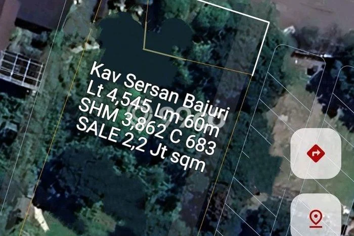 Tanah Potensial di Parongpong, Luas 4545m2m², Akses Mudah Tanah Potensial di Parongpong, Luas 4545m2m², Akses Mudah