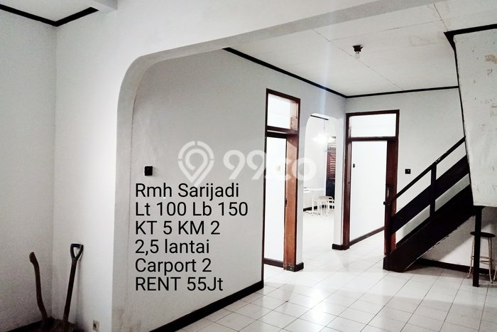 Rumah Disewakan Bandung LT 30m2 LB 30m2 Kawasan Sarijadi Rumah Disewakan Bandung LT 30m2 LB 30m2 Kawasan Sarijadi