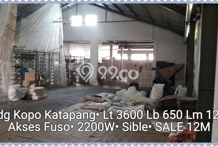 Gudang Dijual di Katapang LT 3600m2, LB 650m2 untuk Investasi Gudang Dijual di Katapang LT 3600m2, LB 650m2 untuk Investasi