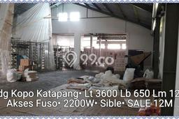 Gudang Dijual di Katapang LT 3600m2, LB 650m2 untuk Investasi Gudang Dijual di Katapang LT 3600m2, LB 650m2 untuk Investasi