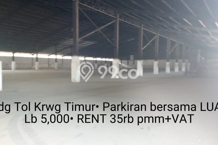 Gudang bagus disewakan di Karawang Timur Karawang dengan LB 3480m2 harga sewa terbaik Gudang bagus disewakan di Karawang Timur Karawang dengan LB 3480m2 harga sewa terbaik