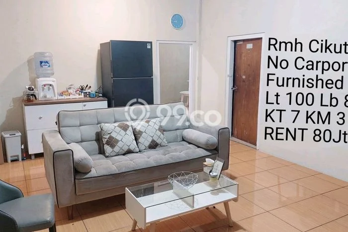 Rumah sewa siap pakai 5 KT di Cikutra, Bandung Rumah sewa siap pakai 5 KT di Cikutra, Bandung