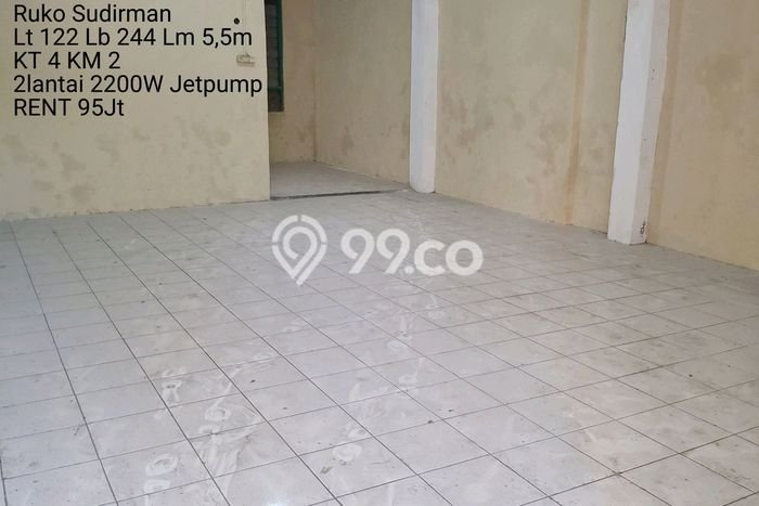 Ruko untuk Disewa di Pusat Bandung Luas Bangunan 244m2 Ruko untuk Disewa di Pusat Bandung Luas Bangunan 244m2