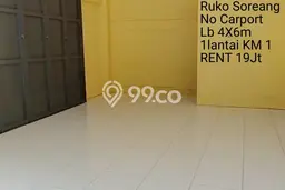 Ruko Komersial Disewakan di Soreang Bandung Luas 24m2 Ruko Komersial Disewakan di Soreang Bandung Luas 24m2