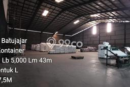 Gudang Dijual di Batujajar LT 5880m2, LB 5000m2 untuk Investasi Gudang Dijual di Batujajar LT 5880m2, LB 5000m2 untuk Investasi