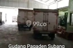 Gudang Disewa di Pagaden, Subang, LT 2200m2 / LB 704m2 Gudang Disewa di Pagaden, Subang, LT 2200m2 / LB 704m2