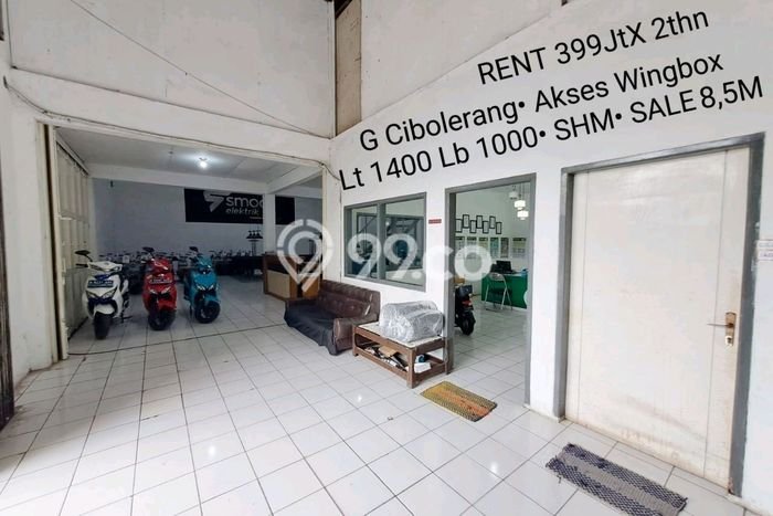 FOR RENT! Gudang di Babakanciparay Cocok untuk Bisnis 1000m2 FOR RENT! Gudang di Babakanciparay Cocok untuk Bisnis 1000m2