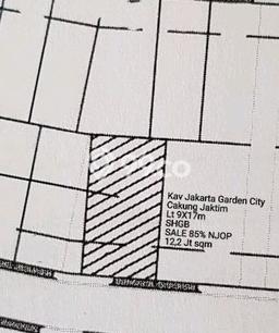 Tanah Dijual Lokasi Cakung, Jakarta Timur dengan Luas Tanah 153m2 dan Status - Tanah Dijual Lokasi Cakung, Jakarta Timur dengan Luas Tanah 153m2 dan Status -