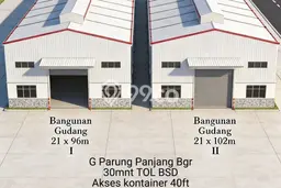 Unit Gudang disewakan di Parung Panjang Bogor dengan LT 2016m2 / LB 2016m2 Unit Gudang disewakan di Parung Panjang Bogor dengan LT 2016m2 / LB 2016m2