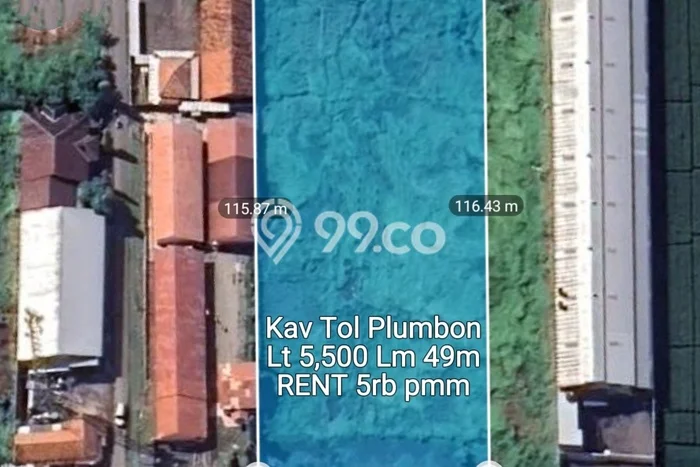 Sewa Tanah di Plumbon, Luas 5500m2m², Lokasi Strategis Sewa Tanah di Plumbon, Luas 5500m2m², Lokasi Strategis