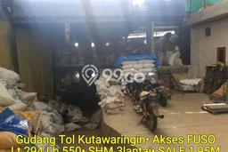 Gudang Dijual Lokasi Emas di Kutawaringin Luas 550m2 Gudang Dijual Lokasi Emas di Kutawaringin Luas 550m2