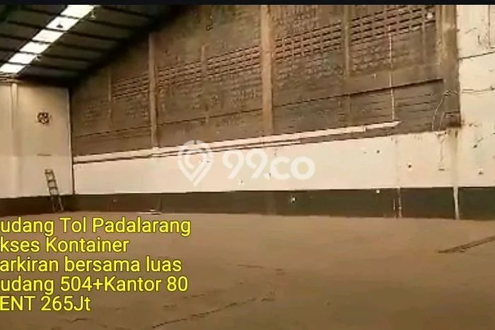 Untuk Disewa Gudang di Padalarang Bandung Barat LT 584m2, LB 584m2 Untuk Disewa Gudang di Padalarang Bandung Barat LT 584m2, LB 584m2