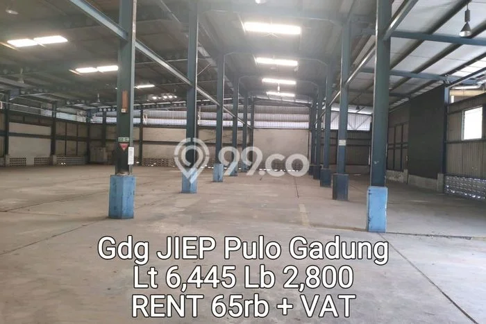 Gudang Disewakan di Area Ramai Pulo Gadung, Jakarta Timur Gudang Disewakan di Area Ramai Pulo Gadung, Jakarta Timur