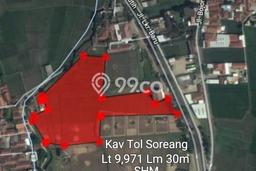 Tanah Komersial Dijual di Soreang Bandung 9971m2 Tanah Komersial Dijual di Soreang Bandung 9971m2