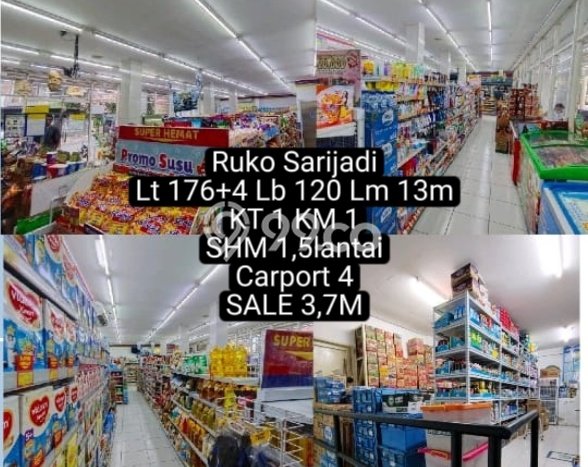 Dijual! Ruko di Sarijadi Bandung LT 180m2 / LB 120m2 Kawasan Bisnis Dijual! Ruko di Sarijadi Bandung LT 180m2 / LB 120m2 Kawasan Bisnis