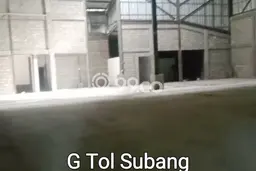 Gudang untuk disewa di Subang punya LT 5000m2 & LB 1085m2 harga sewa kompetitif Gudang untuk disewa di Subang punya LT 5000m2 & LB 1085m2 harga sewa kompetitif
