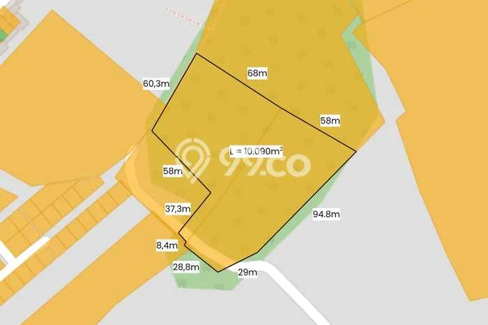 Lahan Strategis di Sukarami Dijual dengan Luas 10090m2 Lahan Strategis di Sukarami Dijual dengan Luas 10090m2