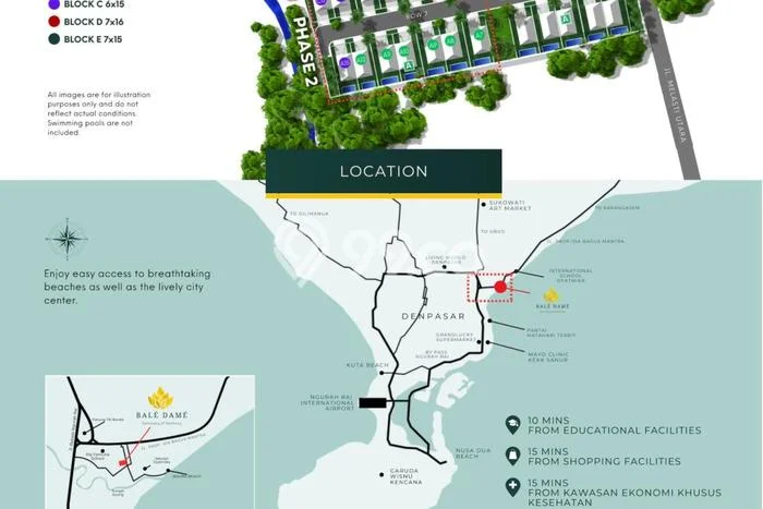 Hunian Super Elit dengan Akses Paling Strategis di Sanur, Denpasar Hunian Super Elit dengan Akses Paling Strategis di Sanur, Denpasar