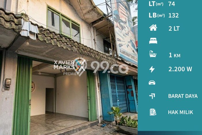Untuk Dijual Ruko di Klojen Malang LT 74m2 / LB 132m2 Untuk Dijual Ruko di Klojen Malang LT 74m2 / LB 132m2
