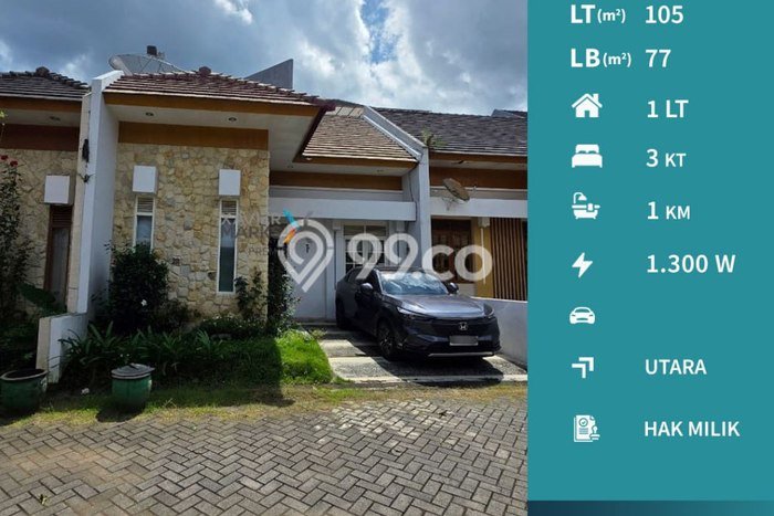 Jual Rumah Eksklusif 3 KT di Batu, Malang Jual Rumah Eksklusif 3 KT di Batu, Malang