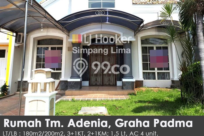 Rumah di Graha Padma, 3 KT, Lingkungan Potensial Rumah di Graha Padma, 3 KT, Lingkungan Potensial
