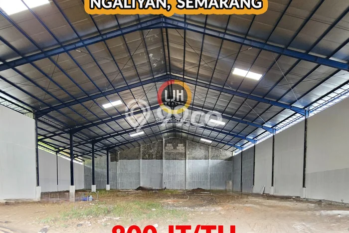 Gudang disewakan lokasi strategis Ngaliyan Semarang 1440m2 Gudang disewakan lokasi strategis Ngaliyan Semarang 1440m2