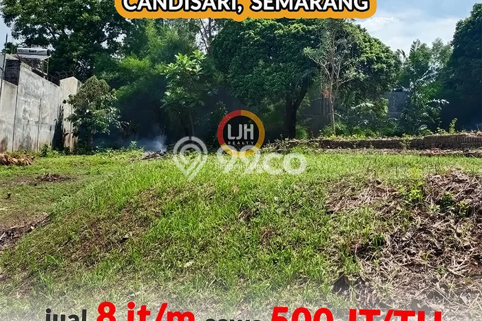 Tanah Siap Pakai Disewakan di Candisari, Semarang, Luas 2433m2 Tanah Siap Pakai Disewakan di Candisari, Semarang, Luas 2433m2