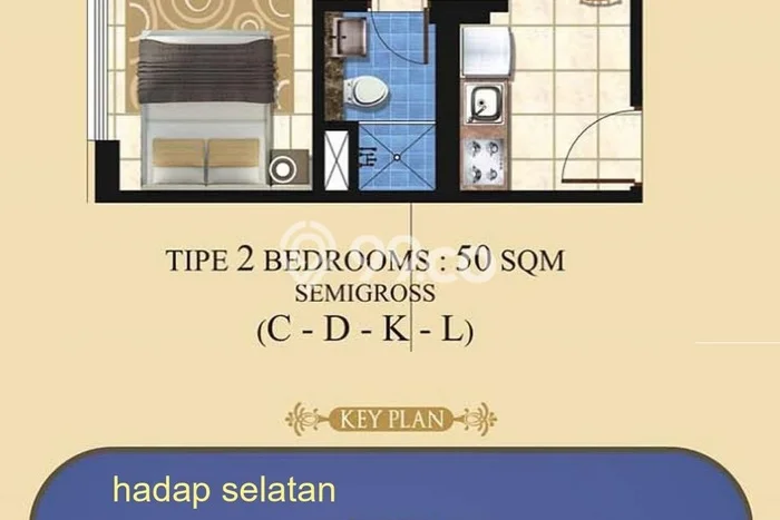 Hunian Apartemen Bagus di Grogol Petamburan 2 Kamar Tidur Hunian Apartemen Bagus di Grogol Petamburan 2 Kamar Tidur