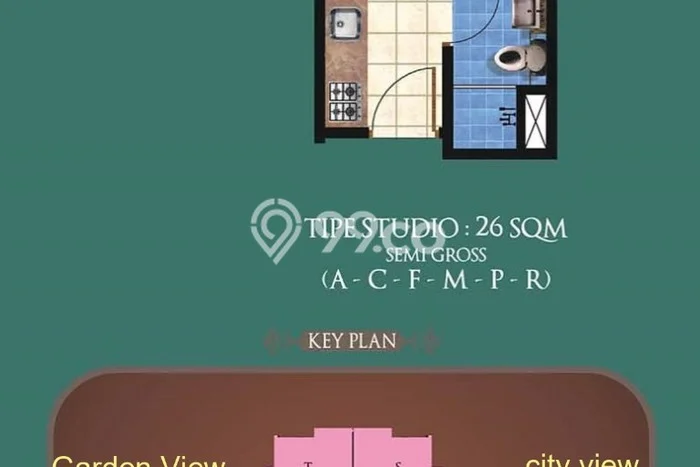 Tersedia Apartemen 1 KT & 1 KM di Grogol Petamburan, Jakarta Barat Tersedia Apartemen 1 KT & 1 KM di Grogol Petamburan, Jakarta Barat