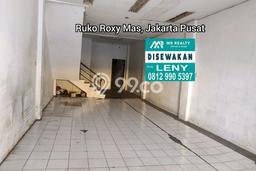 Disewakan Ruko di Kawasan Ramai Roxy Luas 260m2 Disewakan Ruko di Kawasan Ramai Roxy Luas 260m2
