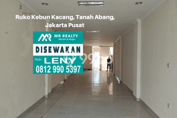 Unit Ruko disewakan di Tanah Abang Jakarta Pusat dengan LT 135m2 / LB 360m2 Unit Ruko disewakan di Tanah Abang Jakarta Pusat dengan LT 135m2 / LB 360m2
