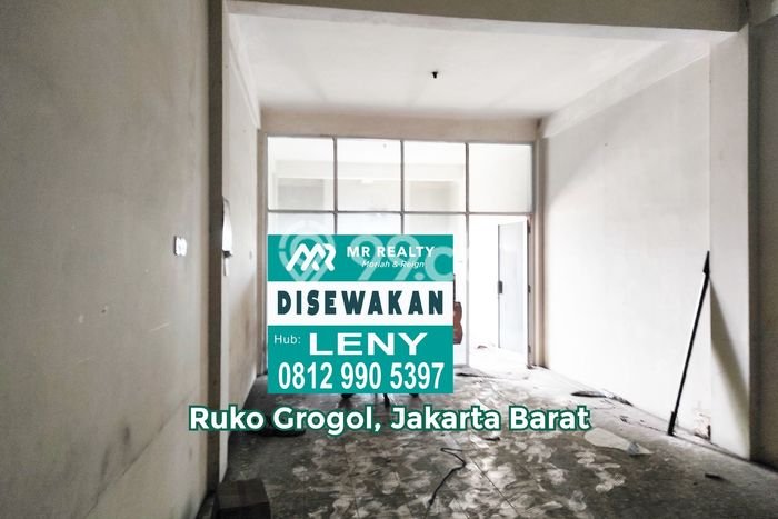 Unit Ruko Disewakan di Grogol di Area Ramai & Strategis Unit Ruko Disewakan di Grogol di Area Ramai & Strategis
