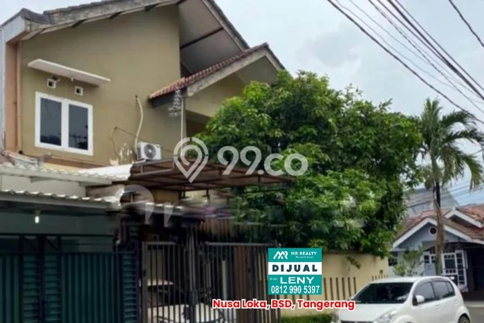 Rumah Minimalis 3 KT LT 202m2 di BSD Nusaloka Rumah Minimalis 3 KT LT 202m2 di BSD Nusaloka