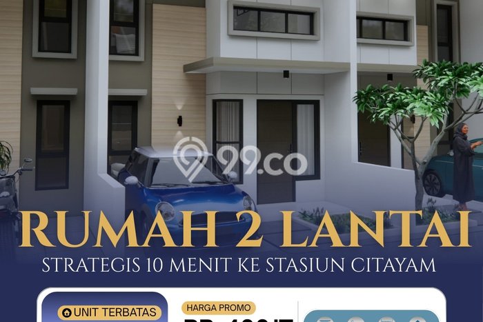 Rumah Modern LB/LT 60m2/55m2 Dijual Area Citayam, Depok Rumah Modern LB/LT 60m2/55m2 Dijual Area Citayam, Depok