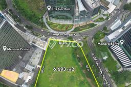 Tanah Dijual Area Strategis di Mega Kuningan Jakarta Selatan 6693m2 Tanah Dijual Area Strategis di Mega Kuningan Jakarta Selatan 6693m2