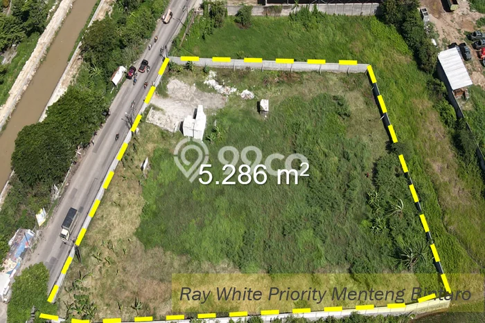 Tanah Kavling untuk Dijual di Sepatan Tangerang 5286m2 Tanah Kavling untuk Dijual di Sepatan Tangerang 5286m2