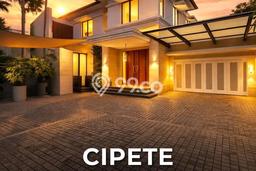 Ready to Use! Luxury House LT 1350m2 Desain Elegan di Cipete Ready to Use! Luxury House LT 1350m2 Desain Elegan di Cipete