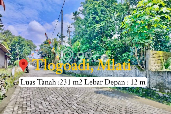 Dijual Tanah di Mlati Sleman Luas 231m2 SHM Dijual Tanah di Mlati Sleman Luas 231m2 SHM
