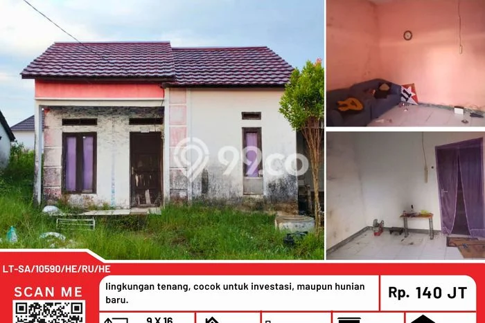 Rumah area Sungai Raya, Pontianak, Luas 144m² Bangunan 36m² - JUAL CEPAT! Rumah area Sungai Raya, Pontianak, Luas 144m² Bangunan 36m² - JUAL CEPAT!