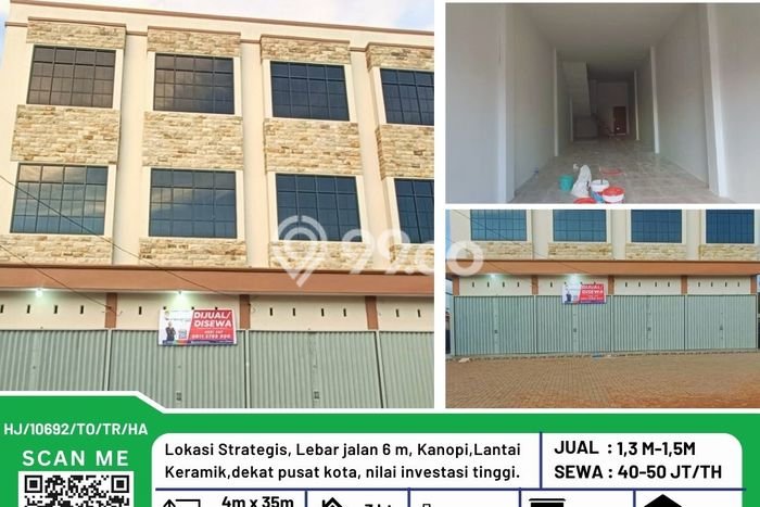 Ruko For Sale di Kawasan Pontianak Selatan, Pontianak Harga Kompetitif Ruko For Sale di Kawasan Pontianak Selatan, Pontianak Harga Kompetitif
