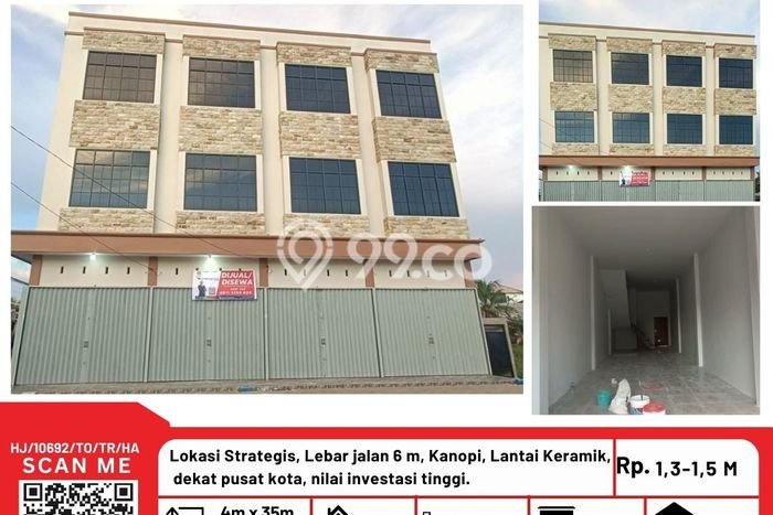 Area Ramai! Ruko Dijual di Pontianak Selatan untuk Bisnis Luas Bangunan 64m2 Area Ramai! Ruko Dijual di Pontianak Selatan untuk Bisnis Luas Bangunan 64m2
