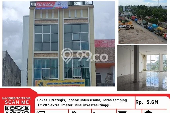 Ruko Dijual di Pontianak Timur Pontianak dengan Luas Bangunan 366m2 Ruko Dijual di Pontianak Timur Pontianak dengan Luas Bangunan 366m2