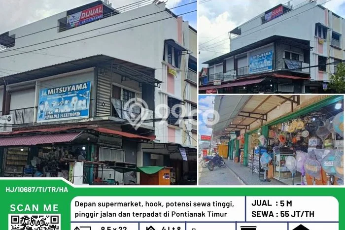 Ruko Premium Kawasan Pontianak Timur, Luas 178m2m², Area Bisnis, Akses Pontianak Timur, Pontianak, Pontianak Ruko Premium Kawasan Pontianak Timur, Luas 178m2m², Area Bisnis, Akses Pontianak Timur, Pontianak, Pontianak