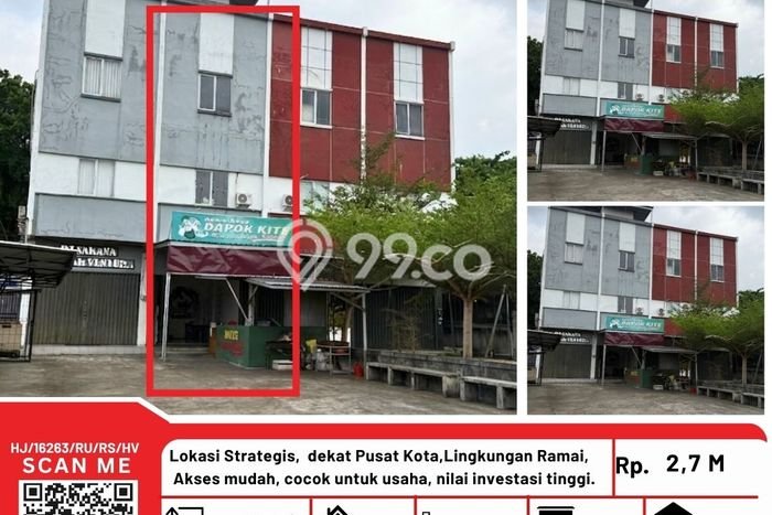 Ruko Dijual di Pontianak Kota LT 143m2, LB 189m2 untuk Investasi Ruko Dijual di Pontianak Kota LT 143m2, LB 189m2 untuk Investasi
