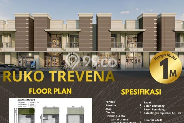Dijual Ruko Strategis Kawasan Karawang Barat, Luas 86m², Mainroad, Area Bisnis Dijual Ruko Strategis Kawasan Karawang Barat, Luas 86m², Mainroad, Area Bisnis