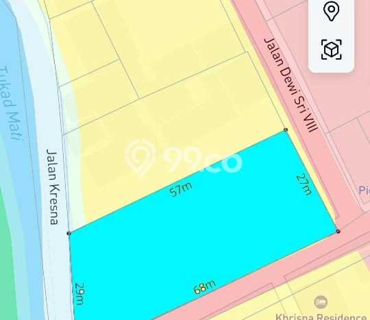 Dijual Tanah Lokasi Strategis di Dewi Sri, Luas 860m², Dekat Dewi Sri, Badung, Badung Dijual Tanah Lokasi Strategis di Dewi Sri, Luas 860m², Dekat Dewi Sri, Badung, Badung